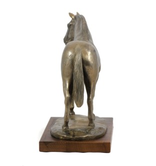 Hanoverian Horse - horse figurine, horse silhouette on wood, prestigious award in the Art-Dog brand competition