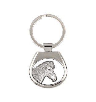Icelandic Horse - keychain with a horse, keychain with a print, personalized pendant from the Art-Dog brand
