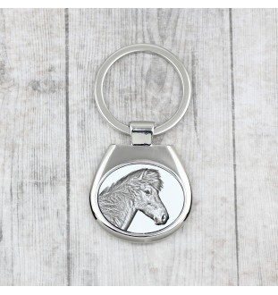 Icelandic Horse - keychain with a horse, keychain with a print, personalized pendant from the Art-Dog brand