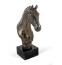 Hanoverian Horse - a large statuette with a horse, a bust on a stone base, a prestigious award in the Art-Dog brand competition.