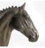 Hanoverian Horse - a large statuette with a horse, a bust on a stone base, a prestigious award in the Art-Dog brand competition.