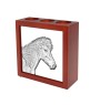 Icelandic Horse - pen holder with a horse, desk organizer with a print, personalized desk decoration from the Art-Dog brand