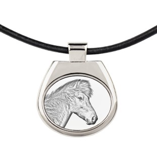 Cheval islandais - collier avec un cheval, pendentif personnalisé avec une photo, un collier unique pour femmes et hommes de la marque Art-Dog