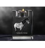 Icelandic Horse - Candle holder with picture of a horse, crystal tealight holder, personalised gift by Art-Dog brand