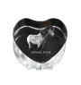 Cheval islandais - une photo de cheval dans un cristal, un cœur en cristal, un cadre exceptionnel avec une photo de la marque Art-Dog