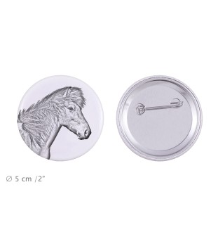 Cheval islandais - aimant avec cheval, empreinte exceptionnelle de cheval de la marque Art-Dog