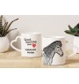 Cheval islandais - tasse avec chien, une tasse adorable avec une anse en forme de cœur, un cadeau universel de la marque Art-Dog