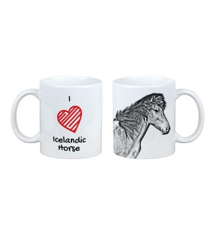 Islandpferd - Tasse mit Pferd, niedliche Tasse mit Grafik, Geschenk mit Ihrem Foto von der Marke Art-Dog