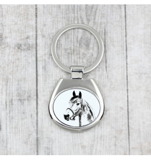 Morgan Horse - keychain with a horse, keychain with a print, personalized pendant from the Art-Dog brand