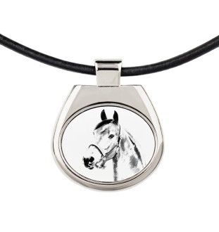 Cheval Morgan - collier avec un cheval, pendentif personnalisé avec une photo, un collier unique pour femmes et hommes de la marque Art-Dog