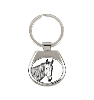 Namib Desert Horse - keychain with a horse, keychain with a print, personalized pendant from the Art-Dog brand