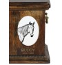 Namib Desert Horse - commemorative plaque with a photo of a horse, tombstone plaque with a print, personalized oval plaque by Art-Dog brand