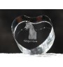Morgan Horse - a photo of a horse in crystal, a crystal heart, a unique frame with a photo from the Art-Dog brand