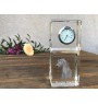 Cheval Morgan - montre en cristal avec photo, photo de cheval dans le cristal, horloge de bureau personnalisée de la marque Art-Dog