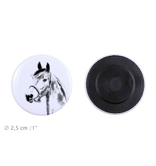 Morgan Pferd - Magnet mit Pferd, ein einzigartiges Abdruck des Pferdes der Marke Art-Dog