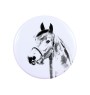 Morgan Pferd - Magnet mit Pferd, ein einzigartiges Abdruck des Pferdes der Marke Art-Dog