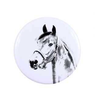 Morgan Horse - magnet with a horse, a unique imprint of the Art-Dog horse brand