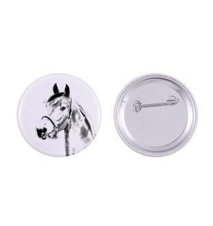 Morgan przypinka z koniem duża Art-Dog