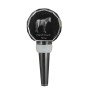 Cheval du désert de Namibie - Bouchon de bouteille en cristal avec cheval, bouchon de vin unique avec photo, cadeau personnalisé pour sommelier par la marque Art-Dog