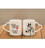 Morgan Horse - cup with a dog, adorable cup with a heart-shaped handle, universal gift from the Art-Dog brand