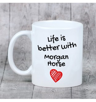 Morgan Pferd - Tasse mit Pferd, Tasse mit Bild, personalisiertes Geschenk der Marke Art-Dog