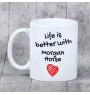 Cheval Morgan - tasse avec un cheval, tasse avec une photo, cadeau personnalisé de la marque Art-Dog