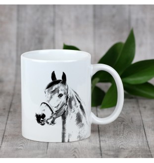 Morgan Horse - cup with a horse, cute cup with graphics, a gift with your photo from the Art-Dog brand