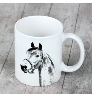 Morgan Horse - cup with a horse, a cheerful cup for a dog lover, a personalized gift from the Art-Dog brand