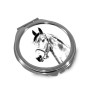 Morgan Horse - pocket mirror with a horse, personalized mirror for a purse, compact mirror with Art-Dog brand print