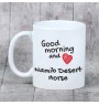Namib Desert Horse - cup with a dog, personalized cup with a print, a classic gift for everyone from the Art-Dog brand