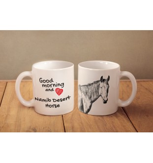 Namib Desert Horse - cup with a dog, personalized cup with a print, a classic gift for everyone from the Art-Dog brand