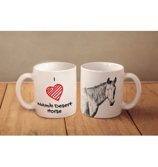 Namib-Wüstenpferd - Tasse mit Pferd, niedliche Tasse mit Grafik, Geschenk mit Ihrem Foto von der Marke Art-Dog