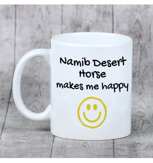 Namib Desert Horse - cup with a horse, a cheerful cup for a dog lover, a personalized gift from the Art-Dog brand