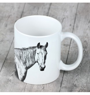 Namib Desert Horse - cup with a horse, a cheerful cup for a dog lover, a personalized gift from the Art-Dog brand