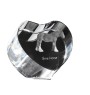 Cheval Shire - une photo de cheval dans un cristal, un cœur en cristal, un cadre exceptionnel avec une photo de la marque Art-Dog