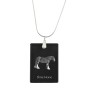 Shire-Pferd - Crystal pendant with horse, silver necklace with photo, personalised pendant by Art-Dog brand