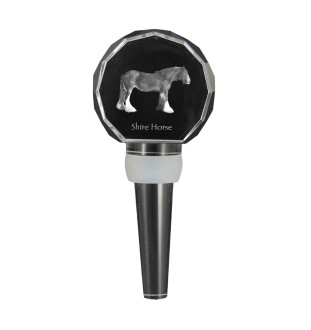 Shire grubszy stopper do wina z koniem Art-Dog