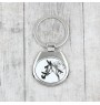 Normand espagnol - porte-clés avec un cheval, porte-clés imprimé, breloque personnalisée de la marque Art-Dog