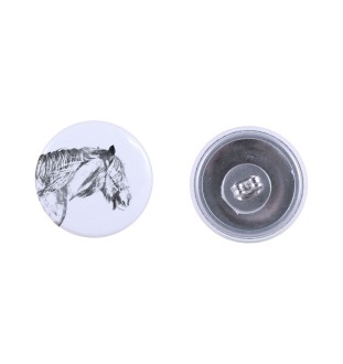 Shire kolczyki z koniem mały Art-Dog