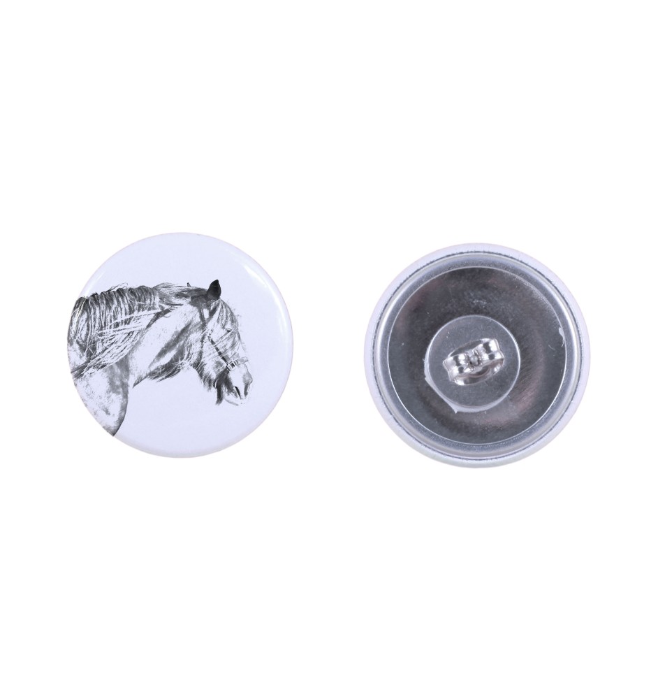 Shire-Pferd - deine Ohrringe, handgemacht, Schmuck handgefertigt von der Marke Art-Dog