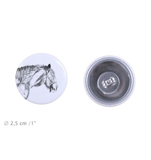 Shire-Pferd - deine Ohrringe, handgemacht, Schmuck handgefertigt von der Marke Art-Dog