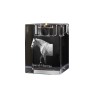 Spanish Norman - Candle holder with picture of a horse, crystal tealight holder, personalised gift by Art-Dog brand