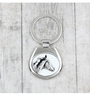 Vollblut - Schlüsselanhänger mit Pferd, Anhänger mit Aufdruck, personalisierter Anhänger der Marke Art-Dog