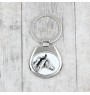 Thoroughbred - keychain with a horse, keychain with a print, personalized pendant from the Art-Dog brand