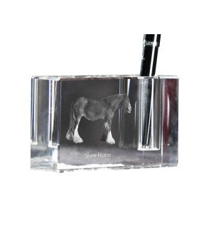Shire penholder kryształowy z koniem Art-Dog