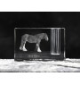 Shire Horse - Pen stand, crystal organiser with picture of a horse, unique desk decoration by Art-Dog brand