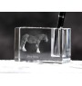 Shire Horse - Pen stand, crystal organiser with picture of a horse, unique desk decoration by Art-Dog brand