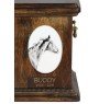 Pur-sang - une plaque commémorative avec une photo de cheval, une plaque funéraire avec une impression, une plaque ovale personnalisée de la marque Art-Dog