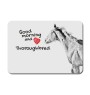 Thoroughbred - mouse pad with print, personalized pad with a horse, unique gadget for an office worker from the Art-Dog brand