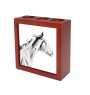 Thoroughbred - pen holder with a horse, desk organizer with a print, personalized desk decoration from the Art-Dog brand